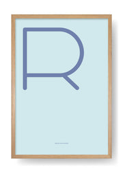 R. Colour Letter Design