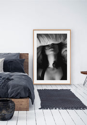 Donna sensuale sul letto