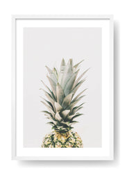 Poster con ananas tropicale