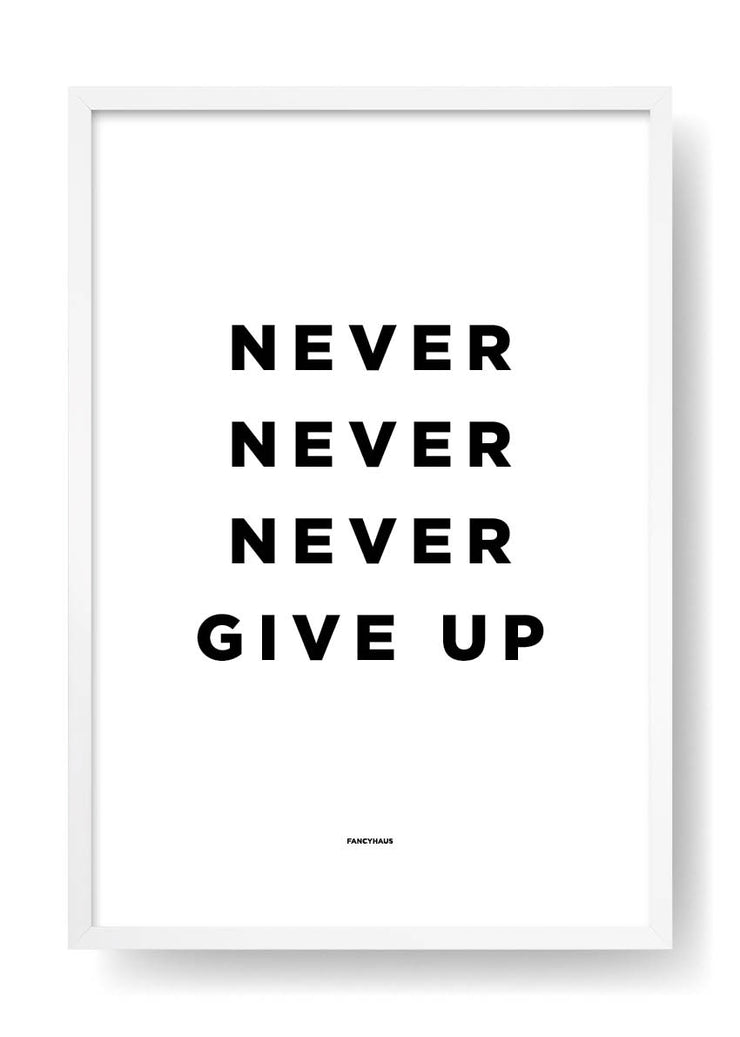 Non arrendersi mai