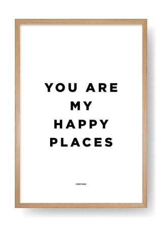 Voi siete i miei luoghi felici