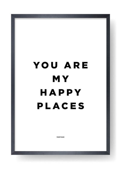 Voi siete i miei luoghi felici