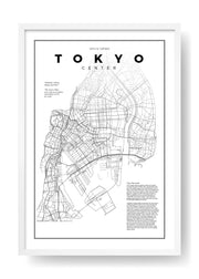 Mappa di Tokyo