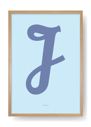 J. Design delle lettere a colori