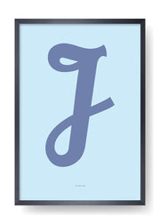 J. Design delle lettere a colori