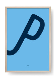 P. Design delle lettere a colori