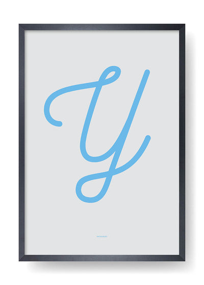 Y. Design delle lettere a colori
