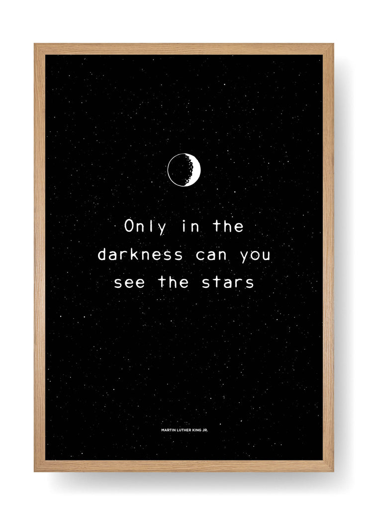 Solo nell'oscurità si possono vedere le stelle