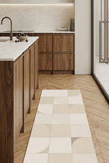 Serene Curve Alfombra