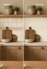 Mocha Mist Frontal Vinilo Cocina