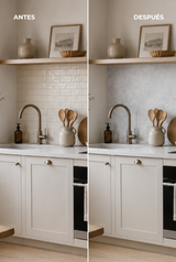 Lunar Dust Frontal Vinilo Cocina