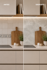 Midnight Marble Frontal Vinilo Cocina