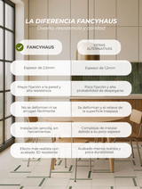 Piastrelle verticali (verde scuro) - 10 piastrelle adesive 3D