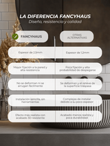 Subway Tiles (White and gray) - 10 3D Adhesive Tiles