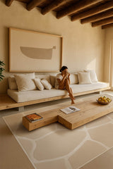 Beige Stone Alfombra