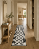 England Black Rug