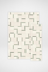 Green Tiles Alfombra