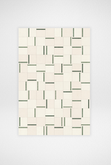 Green Tiles Alfombra