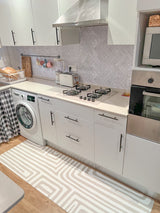 Marble Tiles - vinilo adhesivo frontal de cocina sin obras