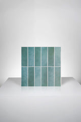 Vertical Tiles (Olive Mist) - 10 Baldosas Adhesivas 3D