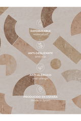 Terracotta Wave Alfombra