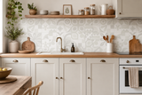 Toscana White Frontal Vinilo Cocina