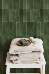 Subway Tiles (White and Grey) - 10 3D Adhesive Tiles