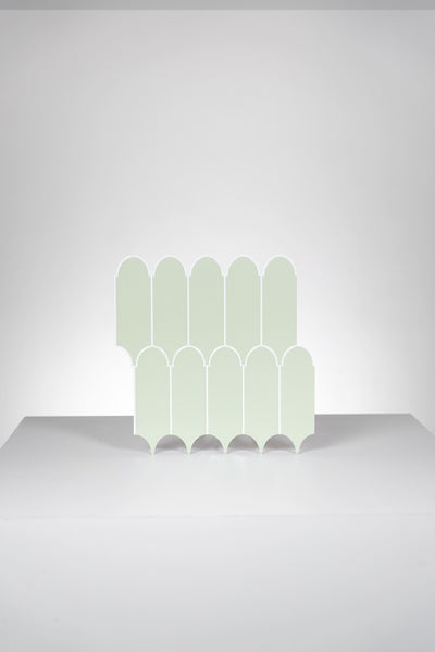 Mermaid Tiles (Verde) - 10 Baldosas Adhesivas 3D