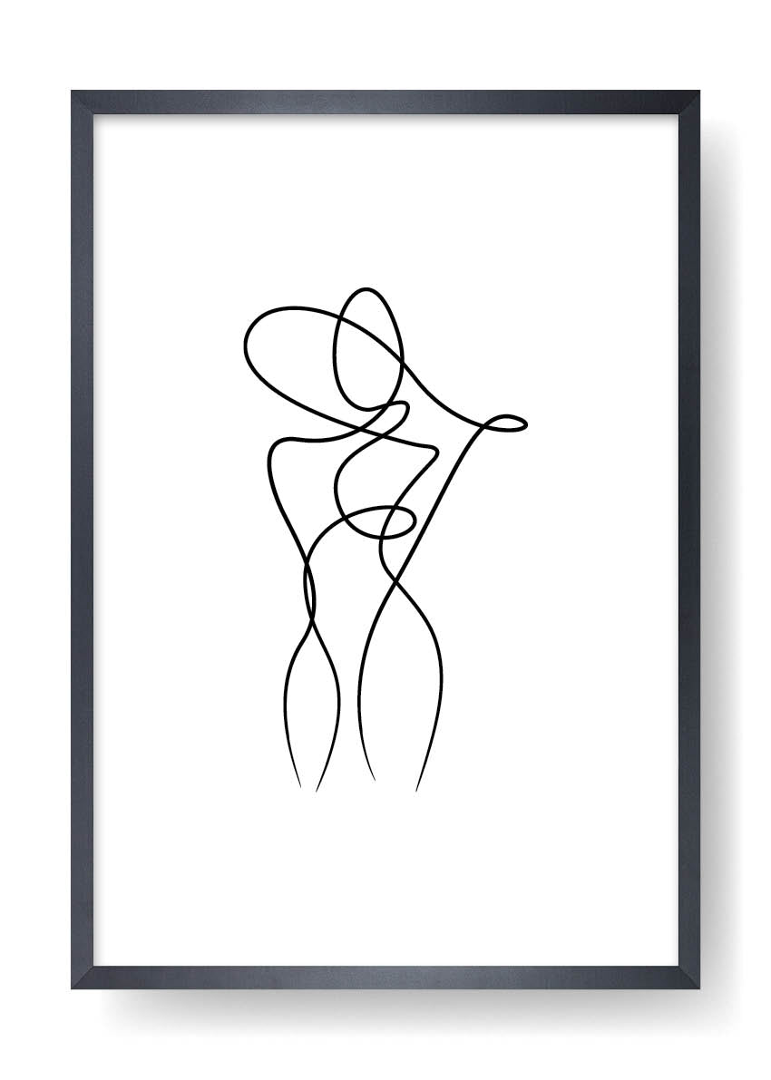 Body Abstract Line Art