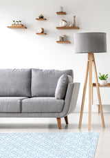 Cozy Blue Alfombra - Outlet