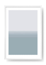 Minimal Blue Ocean Art