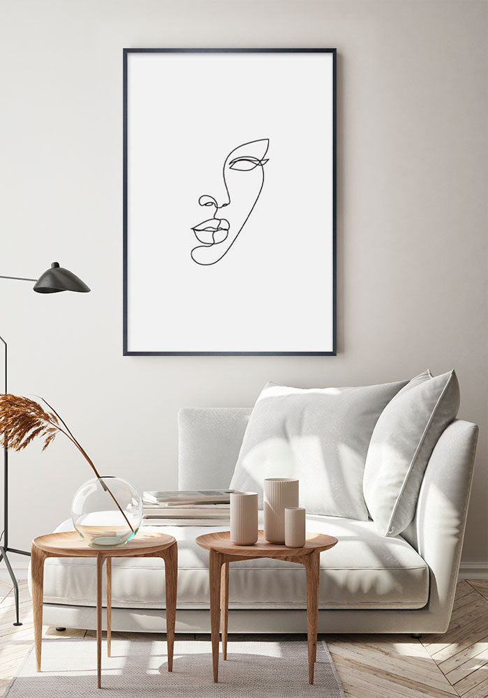 Ana Abstract Face Art