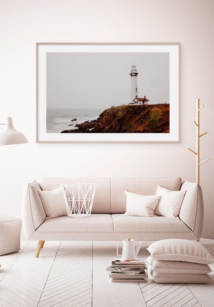 White Nordic Lighthouse