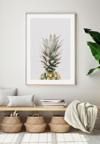 Poster di ananas tropicale