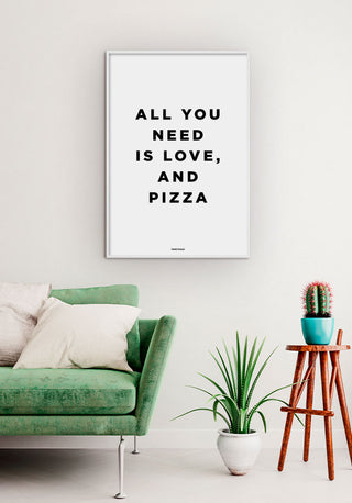 Tutto ciò di cui hai bisogno è amore e pizza