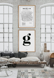G. Black Design Letter