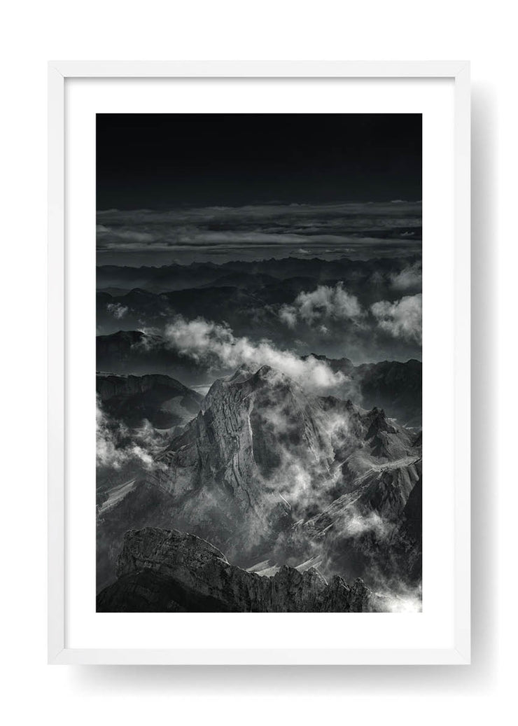 Cloudy Rocky Mountains