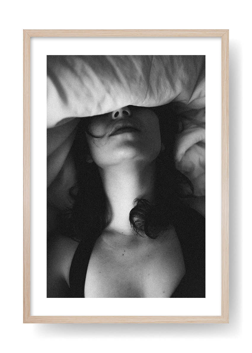 Sensual Woman On The Bed