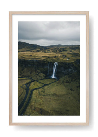 Cascata naturale dell'Islanda