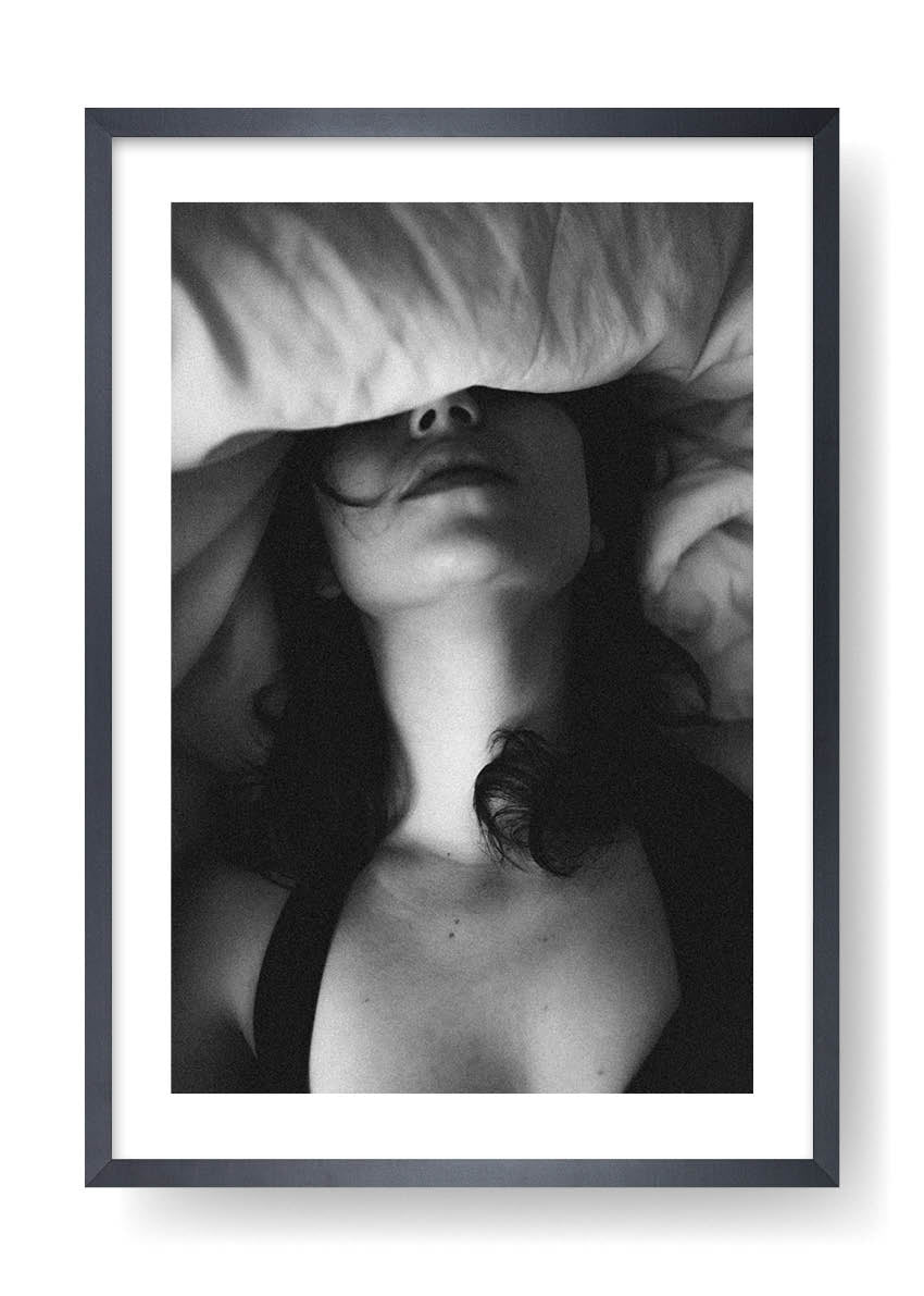 Sensual Woman On The Bed