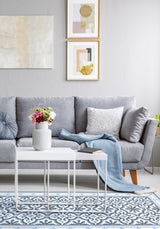 Garlic Blue Alfombra