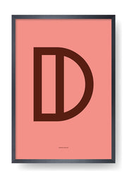 D. Colour Letter Design