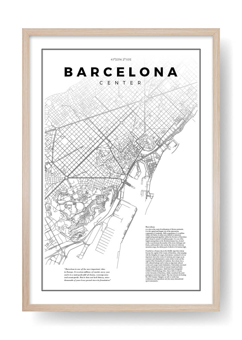 Barcelona Map
