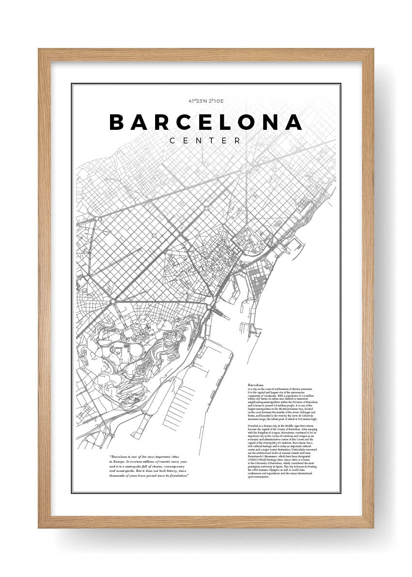Barcelona Map