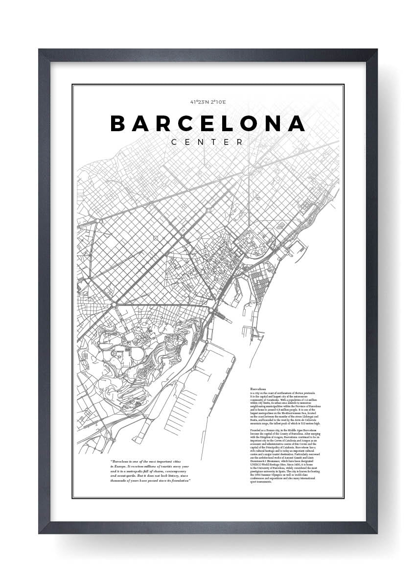 Barcelona Map