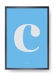 C. Colour Letter Design
