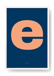 E. Colour Letter Design