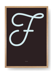 F. Colour Letter Design