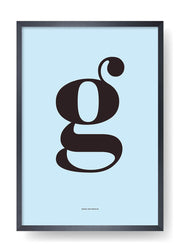 G. Colour Letter Design
