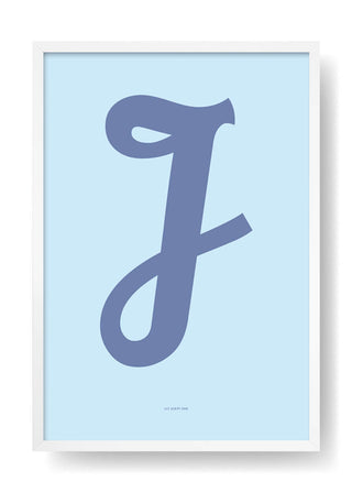 J. Design della lettera a colori